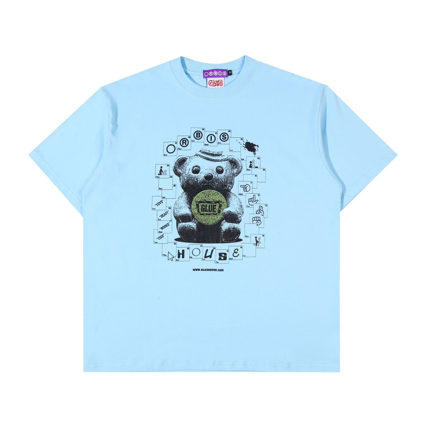 June Bear T-Shirt (Turkis)