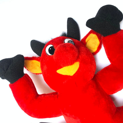 Red Devil Vintage Plush Doll